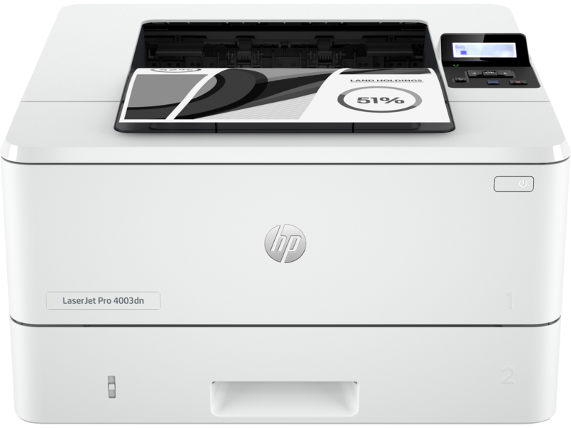 HP LaserJet Pro 4003dn Printer (2Z609A) - A4 Black and White Laser Printer