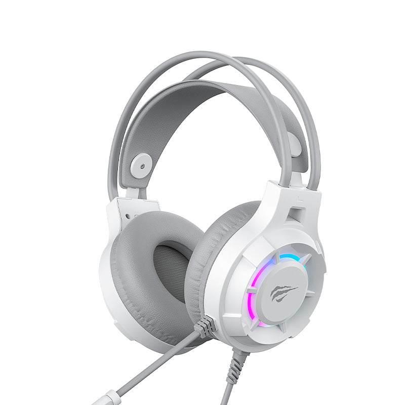 [H2049d-RM-HW] Havit H2049d Wired 3.5mm Over-Ear Gaming Headphones – Heavy Duty Professional Stereo Sound Headset with Noise Isolation Microphone for PC, Console, and Mobile Gaming Use