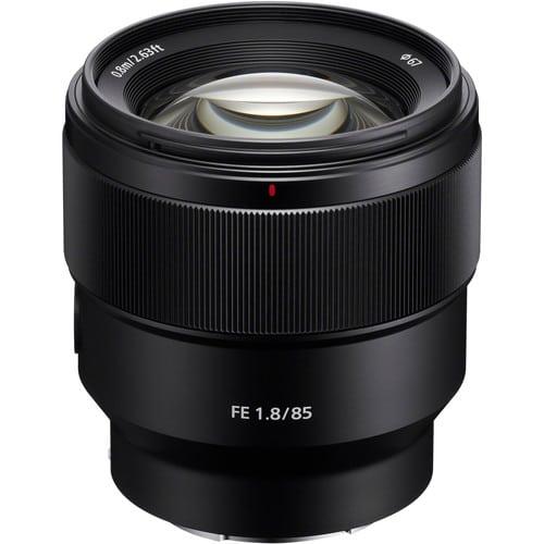 Sony FE 85mm f/1.8 Camera Lens - Double Linear AF Motor, Nine-Blade Circular Diaphragm