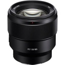 Sony FE 85mm f/1.8 Camera Lens - Double Linear AF Motor, Nine-Blade Circular Diaphragm