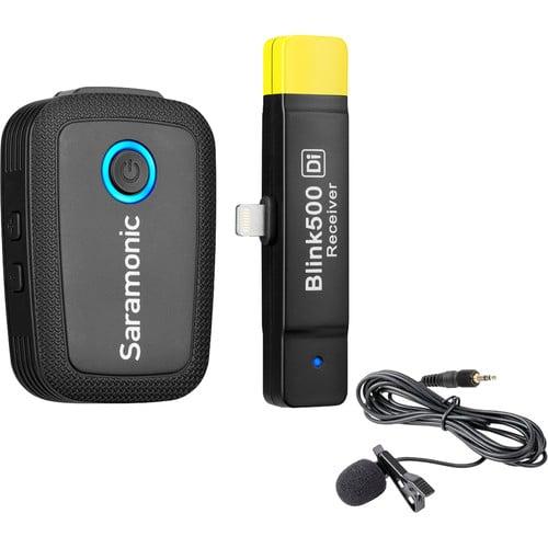 Saramonic Blink 500 B3 Digital Wireless Omni Lavalier Microphone System - for Lightning iOS Devices (2.4 GHz)