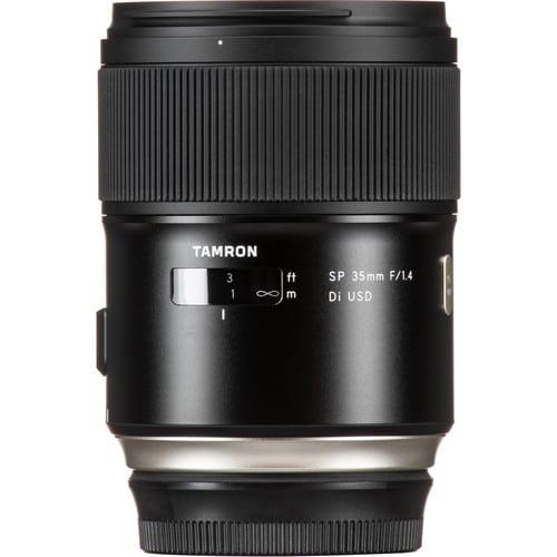Tamron SP 35mm f/1.4 Di USD Camera Lens - For Canon EF, Aperture Range: f/1.4 to f/16