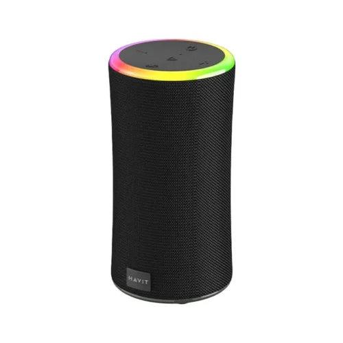 [SK833BT-RM-HW] Havit SK833BT Bass Waterproof Bluetooth Wireless Speaker – Heavy Duty Professional Portable Speaker with Deep Bass, IPX Waterproof Design, and Rechargeable Battery for Outdoor, Travel, and Party Use