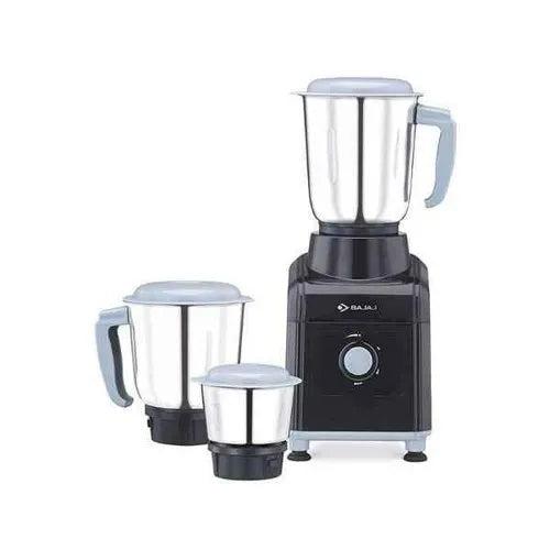 Bajaj GX 3501 500 Watts Mixer Grinder with 3 Jars- Liquidizing Jar, Dry Grinding Jar and Wet Grinding Jar