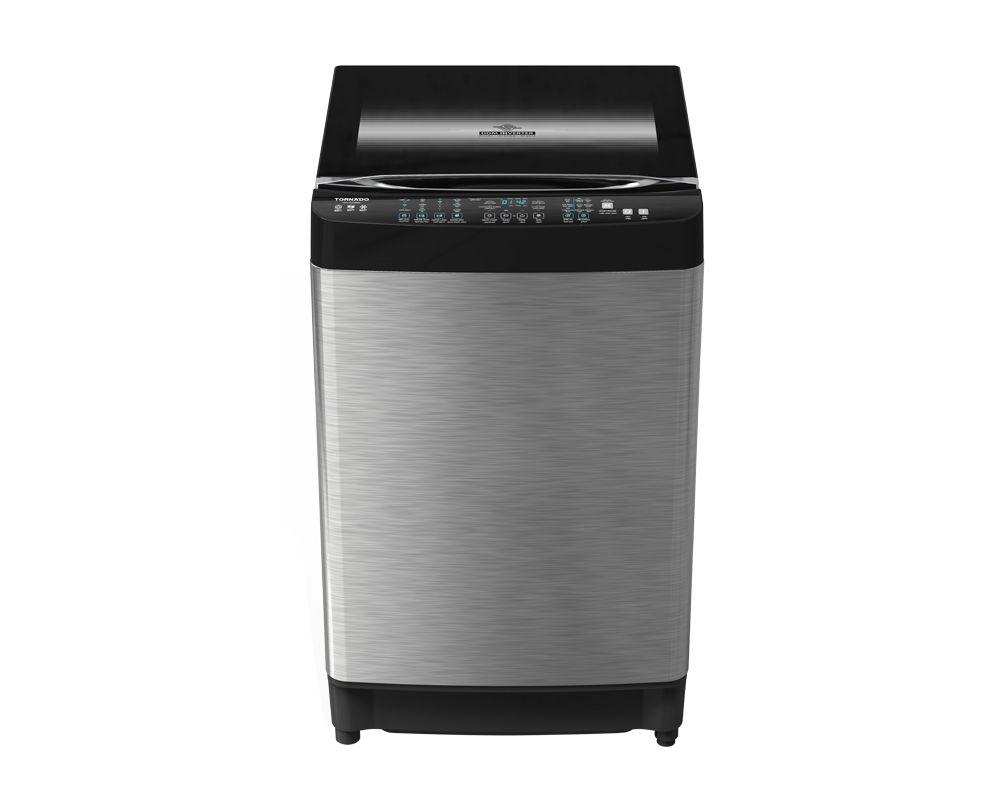 Tornado TWT-TLD17RSS 17 Kgs Top Automatic Washing Machine - With Drain Pump, DDM Inverter Motor