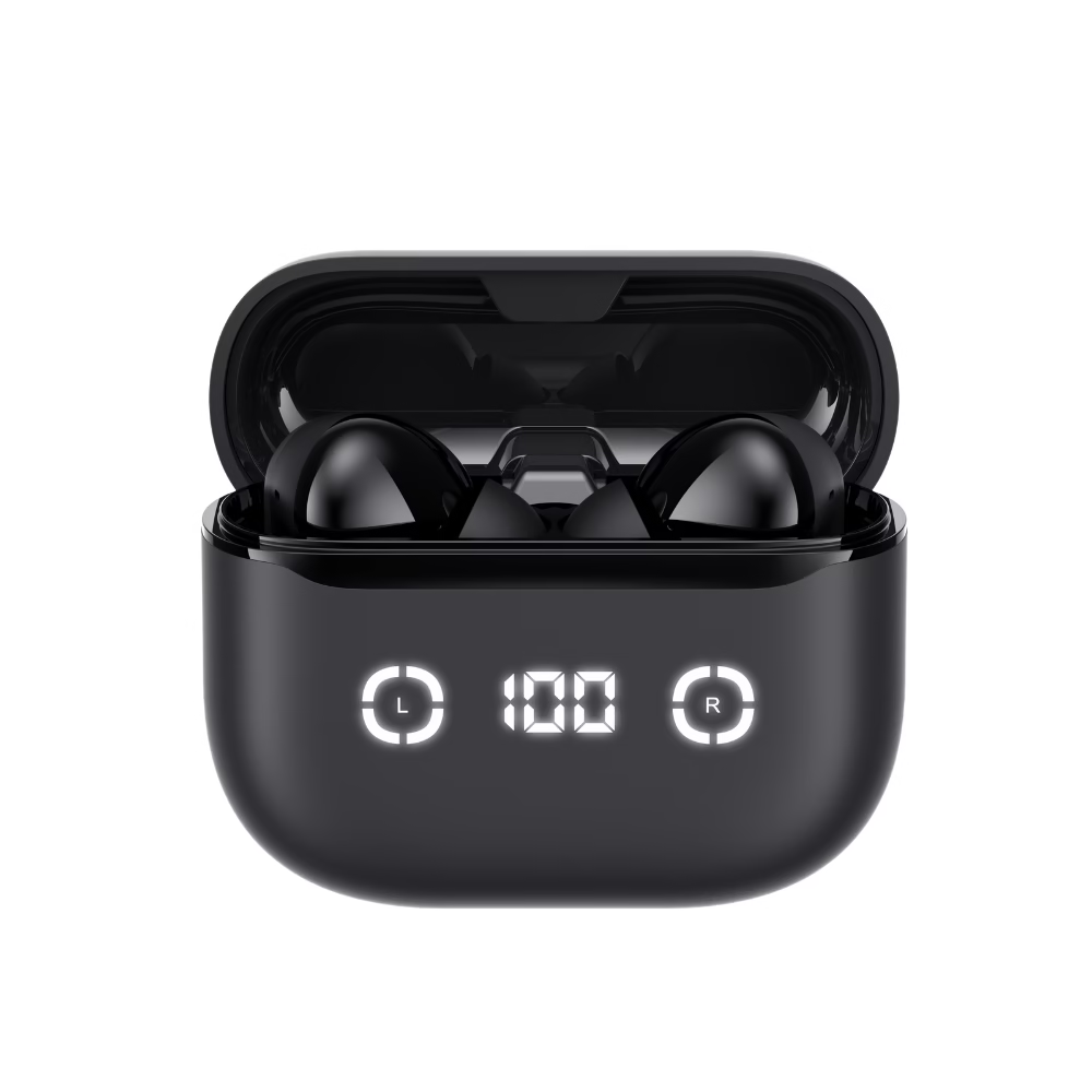 Havit TW984 ANC TWS Bluetooth Wireless Earbuds – Heavy Duty Professional Active Noise Cancelling Stereo Earbuds with Noise Reduction Microphone for Mobile, Gaming, and Multimedia Use