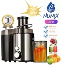 Nunix JE-01 Juice Extractor -Stainless Steel, Juicer/ Blender, 400W Powerful motor