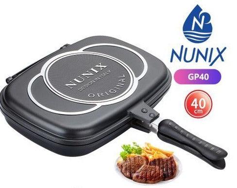 Nunix Double Grill Pan 40CM - Non-Stick