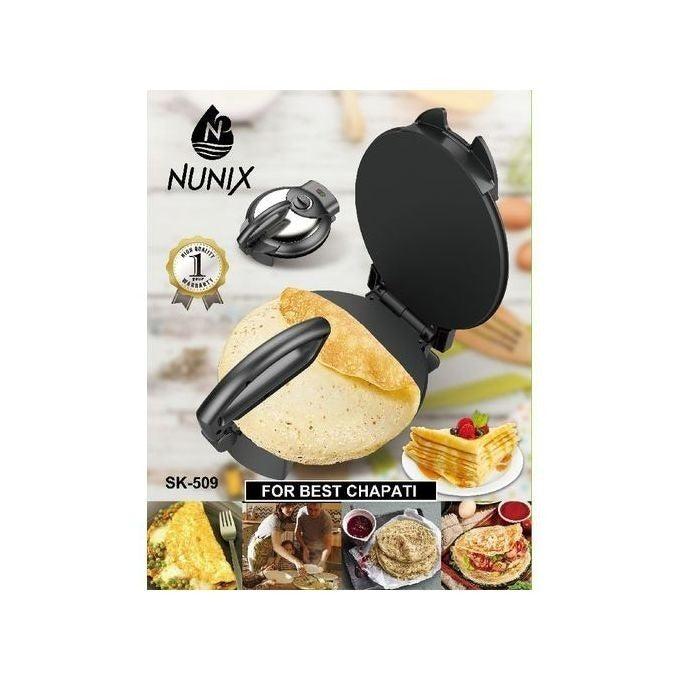Nunix SK-509 Chapati/ Roti Maker - non-stick baking plate