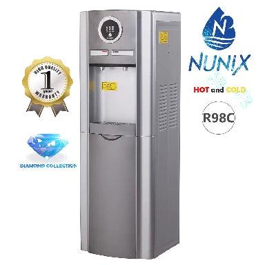Nunix-R98C Hot And Cold Free Standing Water Dispenser - Hot water 85-95oC – 5Lts/Hour