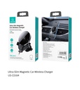 USAMS US-CD164 Ultra-Slim Magnetic Car Wireless Charger 15W(Also For Home Use)