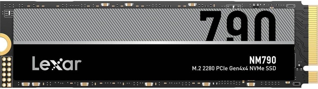 [LNM790X001T-MO-DN] Lexar LNM790X001T-RNNNG - 1TB NM790 Internal SSD M.2 PCIe Gen4x4 NVMe 2280