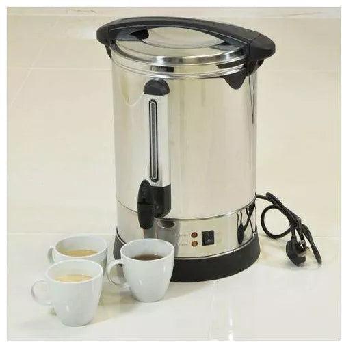Redberry Electric Tea Urn - 10 Liters, Durable Stainless Steel Body, Auto Switch Off