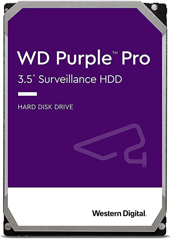 WD Purple Pro Surveillance Hard Drive - 10TB, 256 MB, 7200 rpm