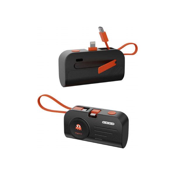 Havit STK011 Essentials 5000mAh Gift Set – Premium Power Bank and Smartwatch Combo with 5000mAh Battery, Bluetooth Calling, Health Tracking, and IP68 Waterproof for Daily, Sports, and Professional Use
