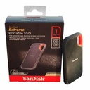 SANDISK E61 Extreme Portable External SSD V2 1TB - High-Speed USB 3.2 Gen 2, Durable IP55 Water &amp; Dust Resistant Black SSD