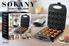 Sokany SK-821 - 12 Pieces Electric Donut Maker