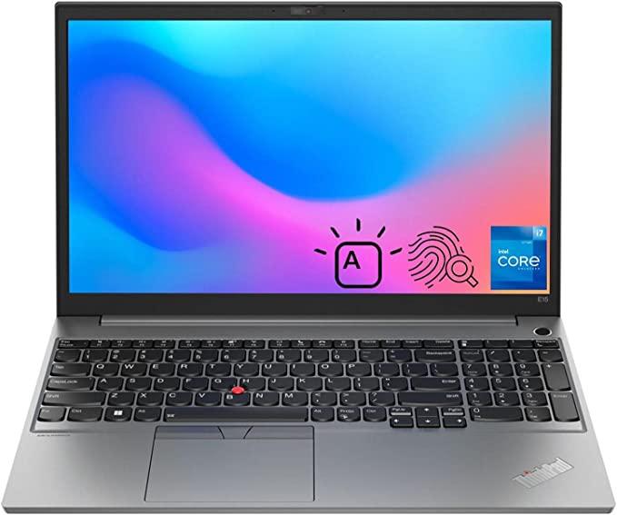 Lenovo ThinkPad E15 Gen 4 Laptop (21E60083UE) - Intel Core i7, 12th Gen(1255U), 512GB SSD, 8GB RAM, 15.6"Inch FHD Display, 2-Years Warranty