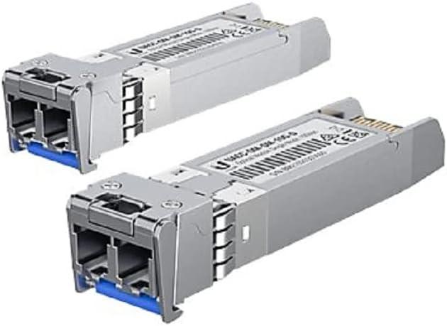 Ubiquiti UACC-OM-SM-10G-D-2 10G Single-Mode Optical Module 2-Pack – Professional Grade SFP+ Transceiver Modules for High Speed Fiber Networking, Data Centers, and Enterprise Network Infrastructure