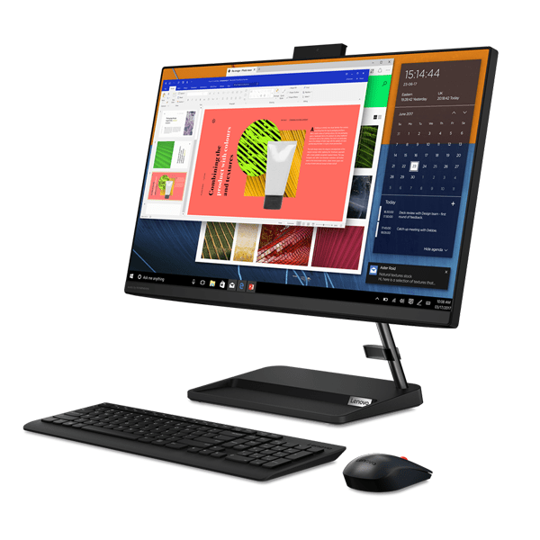 Lenovo IdeaCentre AIO 3 24ITL6 All-in-One PC (F0G0010MUE) - Intel Core i5, 11th Gen(1135G7), 1TB Hard Disk, 8GB RAM, 23"Inch FHD, Windows 11 Home, 1-Year Warranty