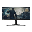 Lenovo G34w-10 (66A1GACBUK) Gaming Monitor - 34" Inch FHD Display, Tilt, Curvature: 1500R, Height Adjust Stand