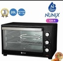 Nunix E20-R Microwave Oven - 20Litres, 6 Microwave Power Level, 1200W