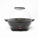 Rebune RE-5-045 Pop Corn Maker - Non-stick surface, Quartz tube heating element, Overheat safety protection