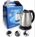 Scarlett SC-20A Electric Kettle - 2Litres, Stainless Steel, 1500 Volts