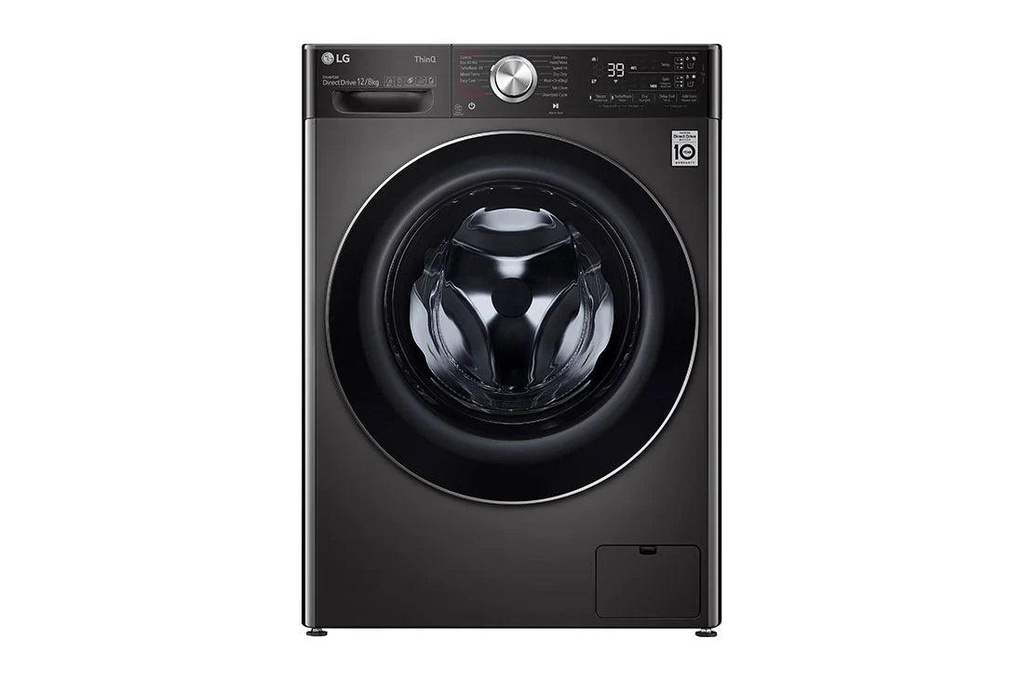 LG F4V9BDP2EE Front Load Washer & Dryer  Washing Machine 12/8KG– SmartThinQ (Wi-Fi)