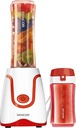 Sencor SBL 2204RD Smoothie Maker Blender - 300W, 0.6l & 0.3l Bottles serve as drinking bottles