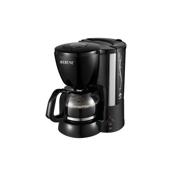 Rebune RE-6-018 Coffee Maker Machine  - 1.25 Liters, Auto keep warm, Anti drip valve, Detachable water tank