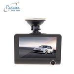 Relee Three Cameras 4''inch Tripple Lens Car Dash Cam - 3-lens DVR, motion detection, loop recording, reverse parking, 1080p
