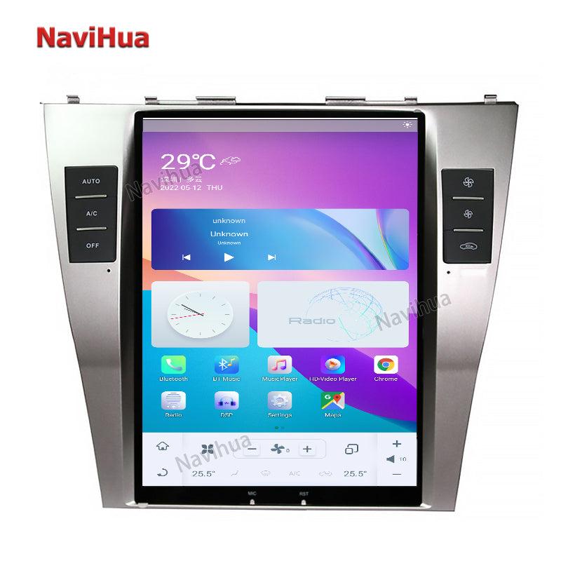 Navihua 12.1 inch Vertical Tesla Car Radio DVD Player Screen Dashboard - For Toyota Prado/Lexus, Android