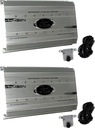 LANZAR 4 Channel Bridgeable Car Stereo Amplifier - 4000W, with Remote