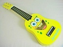 Spongebob Ukulele Guitar For Kids - Nylon Strings, comes with guitar straps & guitar pick