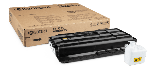 Kyocera TK-7235 Black Toner Cartridge – High Yield 35,000 Pages Professional Industrial Replacement Toner for Kyocera TASKalfa MZ4000i Office and Business Printing