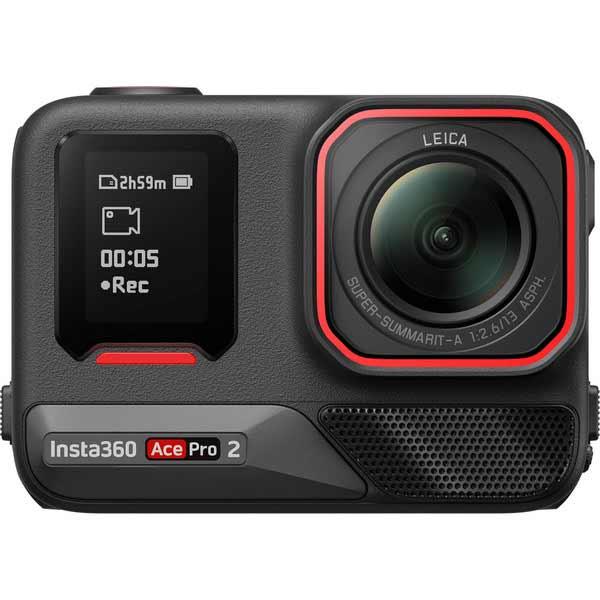 Insta360 Ace Pro 2 Action Camera Standard Bundle – Ultra HD 8K AI-Powered Waterproof Action Camera for Professional Content Creation, Adventure Filming, Vlogging, and Outdoor Use