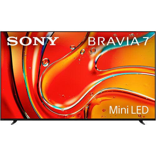 Sony K65XR70 65″ 4K HDR Smart QLED Mini‑LED BRAVIA 7 TV – Quantum Dot Display with Google TV, Dolby Vision, and High Brightness for Home Entertainment and Gaming