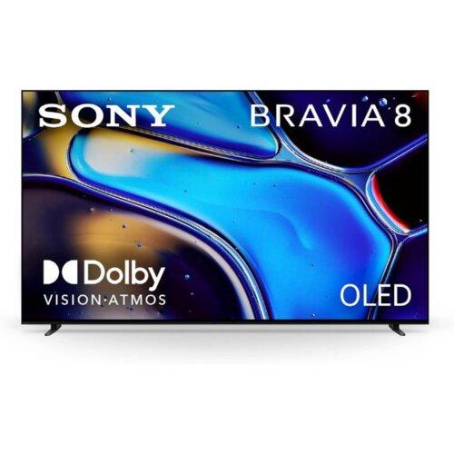 Sony 55XR80 55″ OLED 4K Ultra HD BRAVIA 8 Smart Google TV – Premium HDR10 OLED Display with Google TV, Dolby Vision, and Acoustic Surface Audio for Home Entertainment and Gaming