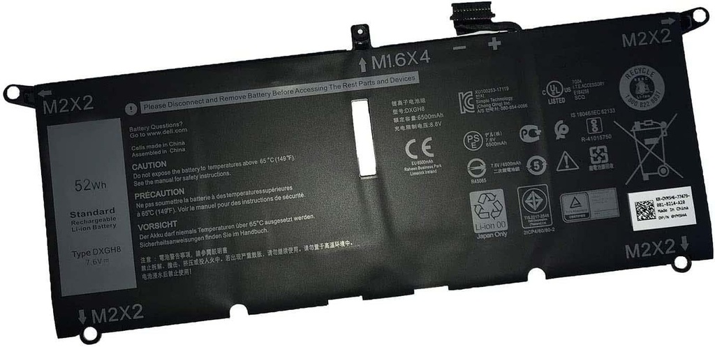 Dell Inspiron 5391 Series Laptop Replacement battery (DXGH8)