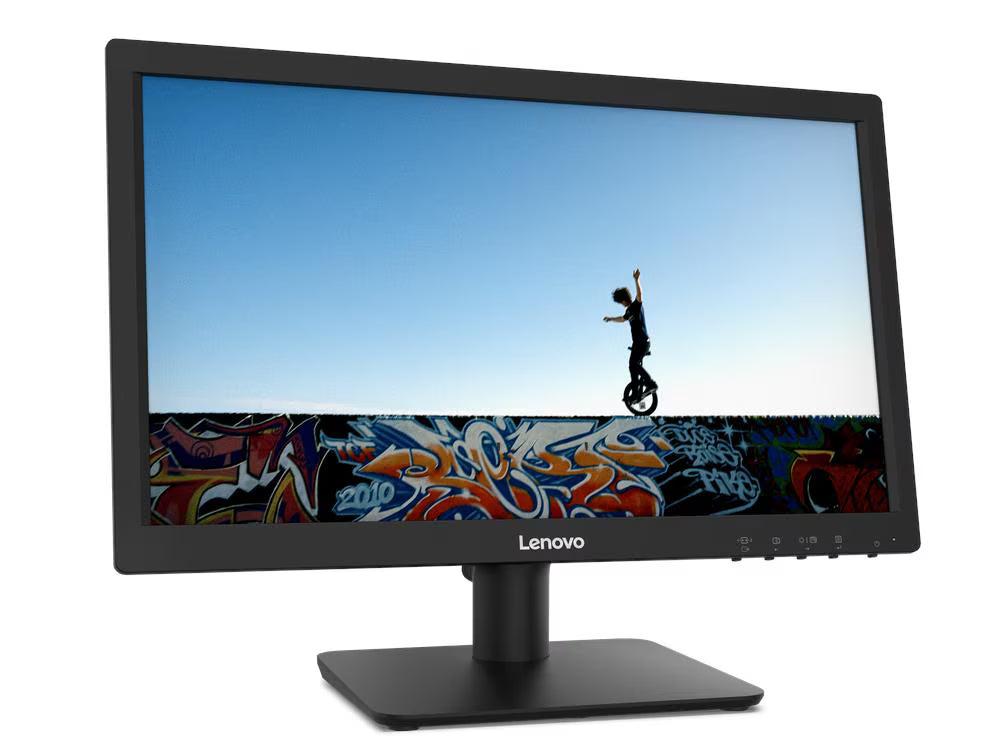 Lenovo D19-10 18.5″ HD Monitor 61E0KCT6EU – Compact HD Professional Display for Office Productivity, POS Systems, and Home Computing