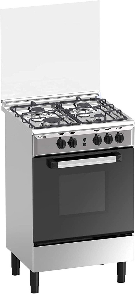 Haier ECR1040EGSB 50 X 60 4 Burners Gas Cooker With Oven