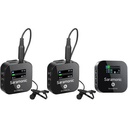 Saramonic Blink 900 B2 Dual Channel Wireless Microphone System – Professional 2.4GHz Lavalier Mic Kit for Video Production, Vlogging, Interviews, and Content Creation
