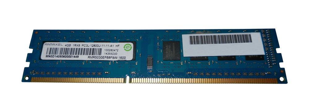 [RMR5030EF68F9W‑1600-RM-DN] RAMAXEL RMR5030EF68F9W‑1600 DDR3L 4GB 1600 Desktop RAM – High Performance PC3L‑12800 240‑Pin UDIMM Memory Module for Desktop Upgrade and System Stability