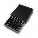 X-POS BC-410 Cash Drawer 5 Notes 8 Coins RJ11/RJ12 24V Solenoid – Heavy Duty Industrial Grade POS Cash Drawer for Retail, Supermarket, Hospitality, and Commercial Transaction Applications
