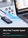 UGREEN M.2 NVME SATA SSD Enclosure USB C 3.1 Gen 2 (CM400)