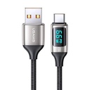 USAMS US-SJ544 U78 6A Type-C / USB-C Aluminum Alloy Digital Display Fast Charging Data Cable (SJ544USB01)