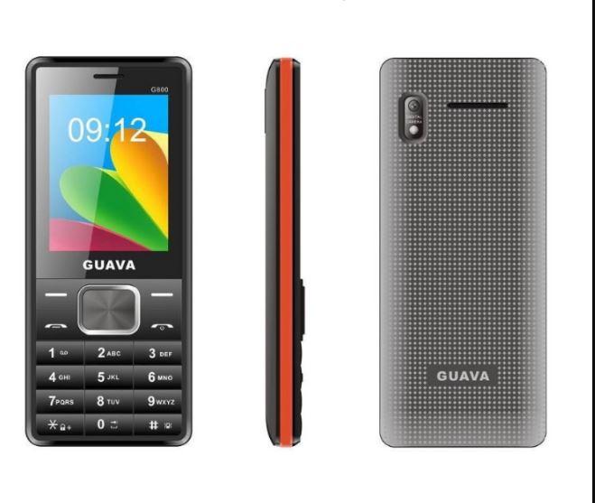 Guava G800 Mobile Phone - Dual SIM, FM Radio, 0.08 MP Camera
