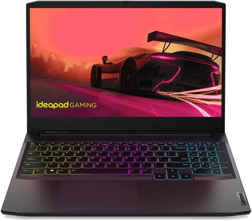 Lenovo IdeaPad 3 Gaming Laptop - 11th Gen Intel Core i7-11370H, 16GB RAM, 1TB HDD + 256GB SSD, NVIDIA GTX 1650 4GB GDDR6 Graphics, 15.6" FHD 1920x1080 IPS 120Hz, 4-Zone RGB Backlit Keyboard, Black - 82K10051UE