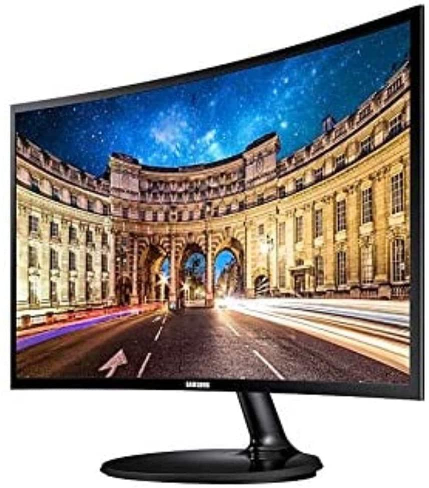Samsung CF390 24"Inch Essential Curved Monitor with the deeply immersive viewing experience - LC24F390FHMXUE
